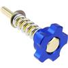 eMagTech Vite di regolazione della velocità al minimo per carburatore per moto, colore blu, compatibile con Keihin PWK