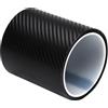 HENGBIRD Pellicola protettiva per auto, colore nero, 10 cm x 3 m, in fibra di carbonio, per auto, decorativa, protezione per soglia della porta