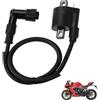 WaxYxaW Bobina di accensione per scooter, compatibile con MBK Booster, scooter e moto fuoristrada, ciclomotori, ATV e kart, compatibile con la maggior parte dei modelli 125CC 150CC 200CC 250CC