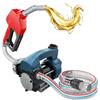 FormiPow Pompa Travaso Gasolio 12V compatibile con Makita 18V, Portata 40 L/min,Diesel Pompa Carburante con Pistola di Spegnimento Automatico, per Diesel, Cherosene e Olio Combustibile (senza batteria)