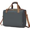 KONO 40x30x20 cm Bagaglio a Mano Ryanair, Borsa da Viaggio con Tracolla per Uomo e Donna (Grigio/Marrone)