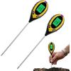 AHYDFSR 2 Pezzi Misuratore del Suolo, 4 in 1 Misuratore PH Terreno, Igrometro per Piante, Misura PH, umidità,Temperatura e Luce, Adatto Piante da Interno ed Esterno, Orti Iardino, Fattoria