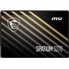 Msi Spatium S270 240GB SSD Hard Disk 2.5" SATA Upgrade PC Laptop 500MB/s 3D NAND