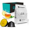 NERORISTRETTO 96 Cialde Capsule Tè The Te al Limone Compatibili Nescafé Dolce Gusto