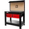 HOLZMANN BANCO DA LAVORO TAVOLO OFFICINA CASSETTI PARETE PORTA UTENSILI HOLZMANN WT37