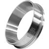 NEOUZA Anello dosatore da 51 mm per caffè espresso, in acciaio INOX 304, compatibile con portafiltro Delonghi Breville da 51 mm