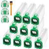 Etievort 10 Sacchetti per Vorwerk Folletto VB100 FP100, Sacchetto Filtro Aspirapolvere Parti di Ricambio di Accessori Kit per Vorwerk Kobold VB 100 FP 100 Sacchi + 3 Filtro Motore + 1 Spazzolini