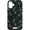 Jaws Custodia per iPhone 16 Jaws Shark Bones All Over Print