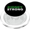 Kidney Awareness Shirts. Kidney Strong Shirt - T-shirt per la sensibilizzazione alla Giornata mondiale PopSockets PopGrip per MagSafe
