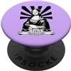 Renaissance Beats Co Mona Lisa Cuffie DJ Rinascimento Art Music Lover PopSockets PopGrip Adesivo