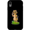 Snabdesign84 Custodia per iPhone XR Suricato Anello