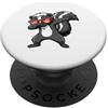 Funky Dabbing Skunk with Sunglasses Funky Dabbing Skunk con occhiali da sole PopSockets PopGrip Adesivo