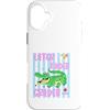 Happy Kinder Kids Co. Custodia per iPhone 16 Plus Più tardi Kinder Grader Alligator School Graduate