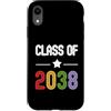 Class Of 2038 Future Graduate Shirt Custodia per iPhone XR Future Graduate Class Of 2038 Camicia Scuola Carina Per Famiglia