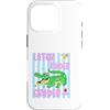 Happy Kinder Kids Co. Custodia per iPhone 16 Pro Più tardi Kinder Grader Alligator School Graduate