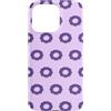 Wistful Custodia per iPhone 15 Pro Max Cerchio Viola Aster Fiori