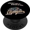 Arte Rockabilly Rock N Roll Be Legendary Oldtimer Hot Rod Rockabilly PopSockets PopGrip Adesivo