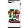 Dual Heritage Shamrock Clover Designs Custodia per iPhone 7 Plus/8 Plus Metà Irlandese Metà Italiano Irlandese Italiano