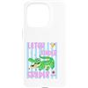 Happy Kinder Kids Co. Custodia per iPhone 15 Pro Più tardi Kinder Grader Alligator School Graduate