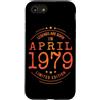 Jahrgang 1979 Geboren Limited für Damen Custodia per iPhone SE (2020) / 7/8 Compleanno April1979 Limited Edition Grunge Vintage Birthday