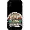 Dezember 1996 Männer Frauen 30. Geburtst Custodia per iPhone XS Max 30 compleanno dicembre 1996 Vintage 30 anni Legendary