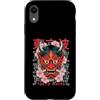Hannya Oni Mask Aesthetic By TW Custodia per iPhone XR Maschera giapponese del diavolo Yokai del diavolo Hannya Giappone Oni