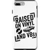Raised On Vinyl And V8s Custodia per iPhone 7 Plus/8 Plus Rialzato su vinile e V8s Retro Vintage Music And Cars