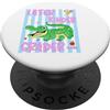 Happy Kinder Kids Co. Più tardi Kinder Grader Alligator School Graduate PopSockets PopGrip Adesivo