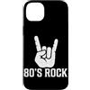 Vintage Rock & Roll Music Rock Concert M Custodia per iPhone 14 Plus Rock N Roll vintage anni '80 Rock Band Rock Music Chitarrista Punk