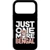 Bengal Cat Lover Bengal Kitten Humor Custodia per iPhone 17 Pro Max Just One More Bengala Funny Bengala Cat Lover