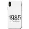 Jahrgang 1985 Geboren Limited für Damen Custodia per iPhone X/XS Compleanno 1985 Limited Edition Grunge Vintage Birthday