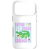 Happy Kinder Kids Co. Custodia per iPhone 17 Pro Più tardi Kinder Grader Alligator School Graduate