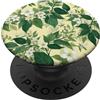 Your Diabs Green Floral Gifts Floreale Botanico Vintage Pattern Foglie PopSockets PopGrip Adesivo