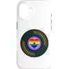 Vintage LGBT Pride Apparel Custodia per iPhone 16 Retro LGBT Pride Bandiera Gay Lesbiche 80's 90's