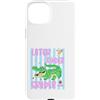 Happy Kinder Kids Co. Custodia per iPhone 15 Plus Più tardi Kinder Grader Alligator School Graduate