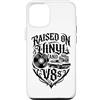 Raised On Vinyl And V8s Custodia per iPhone 12/12 Pro Rialzato su vinile e V8s Retro Vintage Music And Cars