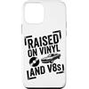 Raised On Vinyl And V8s Custodia per iPhone 12 mini Rialzato su vinile e V8s Retro Vintage Music And Cars