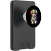 PawsStyle Cucciolo Colorato - Pelo Multicolore Occhi Grandi PopSockets PopWallet per MagSafe