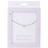 Depesche Collana da donna con ciondolo a forma di cuore, argento o oro, regolabile in 42-47 cm, in diverse varianti con simboli, lettere o segno zodiacale, Filigran, Acciaio inossidabile, Nessuna