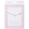 Depesche Collana da donna con ciondolo a forma di cuore, argento o oro, regolabile in 42-47 cm, in diverse varianti con simboli, lettere o segno zodiacale, Filigran, Acciaio inossidabile, Nessuna