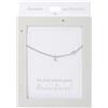 Depesche Collana da donna con ciondolo a forma di cuore, argento o oro, regolabile in 42-47 cm, in diverse varianti con simboli, lettere o segno zodiacale, Filigran, Acciaio inossidabile, Nessuna