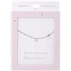 Depesche Collana da donna con ciondolo a forma di cuore, argento o oro, regolabile in 42-47 cm, in diverse varianti con simboli, lettere o segno zodiacale, Filigran, Acciaio inossidabile, Nessuna