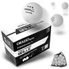 DIEKER SPORTS Premium Palline per tennis da tavolo 3-Star [42 palline - borsa] - con video lezione - palline ping pong pro prescrizioni ITTF - Palline per ping pong per principianti e professionisti