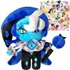 NlsqAMZ Shaadow Miilk Cookiie Peluche, Cookiie Run Kiingdom Peluche, Plush, 50 Pezzi Adesivi, Sticker, Decorazione Casa
