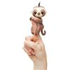 WowWee Fingerlings Kingsley 3751 - Giocattolo interattivo bradipo, reagisce ai suoni, ai movimenti e al tocco, colore marrone