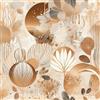 ANLIKY-Pro Carta da parati autoadesiva con motivo floreale astratto intrecciato, 44x300 cm, pellicola decorativa rimovibile floreale leggera per mobili da parete