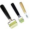 Hxjfnb Set professionale di 3 rulli di pressatura, utensili in silicone, 30 mm e 50 mm, rullo di pressione in gomma per sigillatura dei bordi e per la saldatura di teloni in PVC
