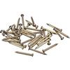 QUARKZMAN 80pz Chiodi Piccoli Piccoli 2mmx20mm(Dxl) Ottone Chiodi Hardware Chiodi Piccoli Chiodi Quadri per Scatole Decorative Fai da Te Legno Accessori Casa, Tonalità Bronzo
