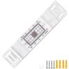 Mountlaser Misuratore di crepe, misuratore di monitoraggio delle crepe, set di monitor di crepe, righello di distanza preciso per rilevare deformazioni della parete e crepe (5 pezzi)