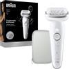 BRAUN SE9000 EPILATORE SILKEPIL BIANCO/ROSA